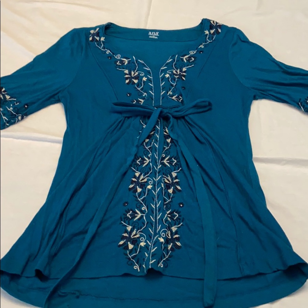 A.n.a Embroidered Tunic